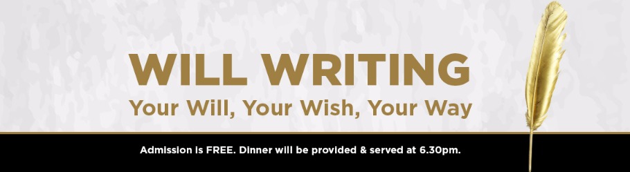 Writing your will